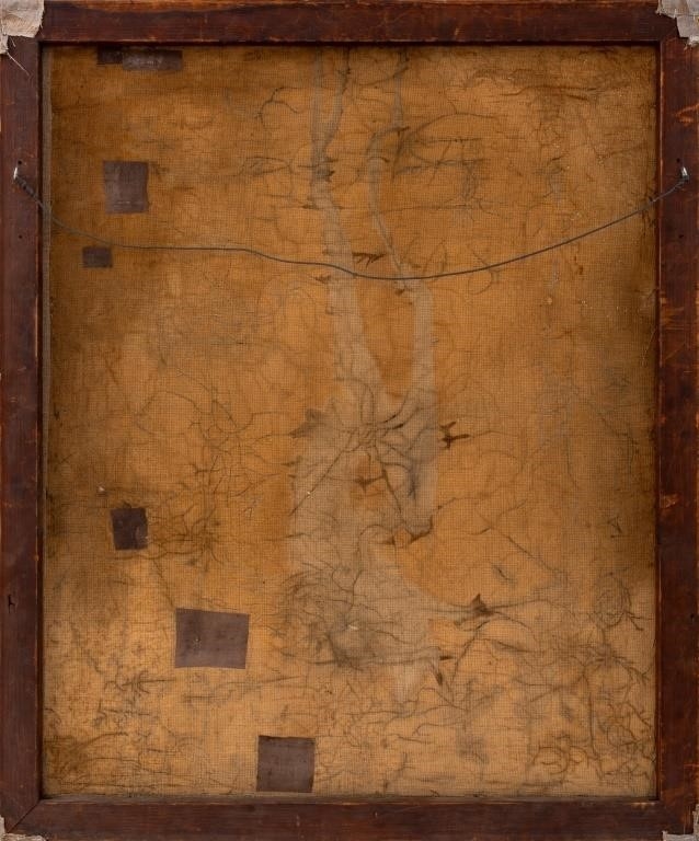 Artwork by Paul Raphael Meltsner, Paul R. Meltsner Seated Nude Woman Oil on Canvas, Made of Oil on Canvas