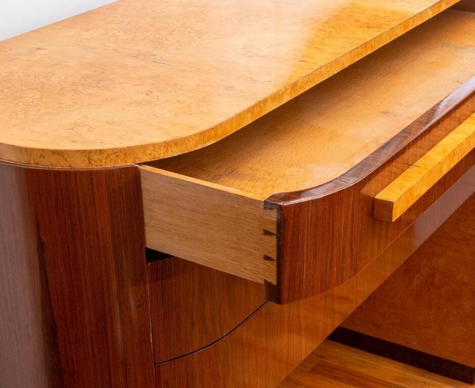 Donald Deskey | Donald Deskey Art Deco Sideboard Console (Circa 1930s ...