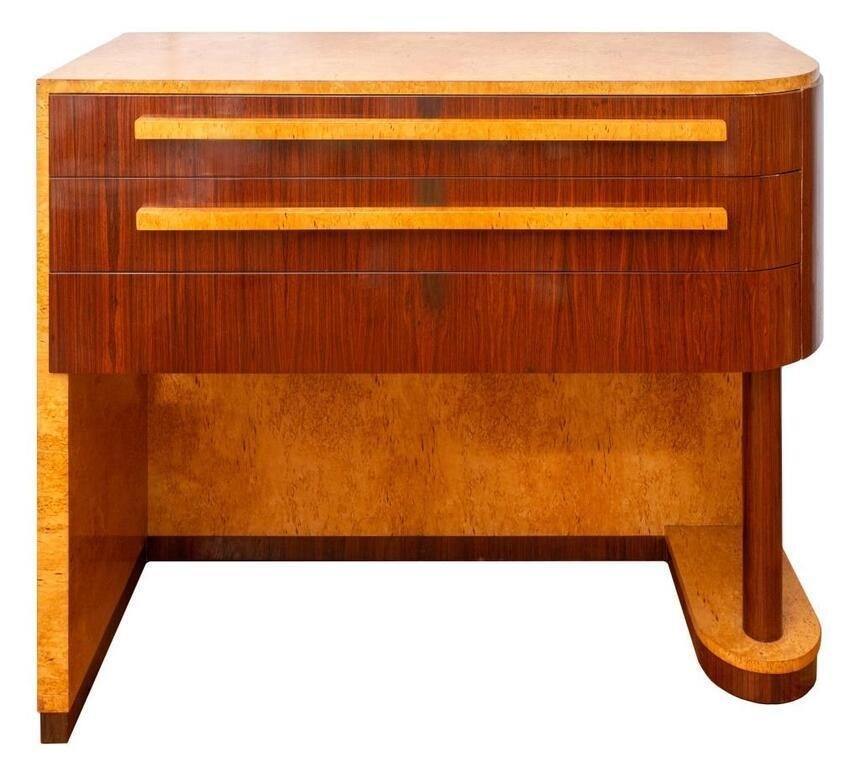 Donald Deskey | Donald Deskey Art Deco Sideboard Console (Circa 1930s ...