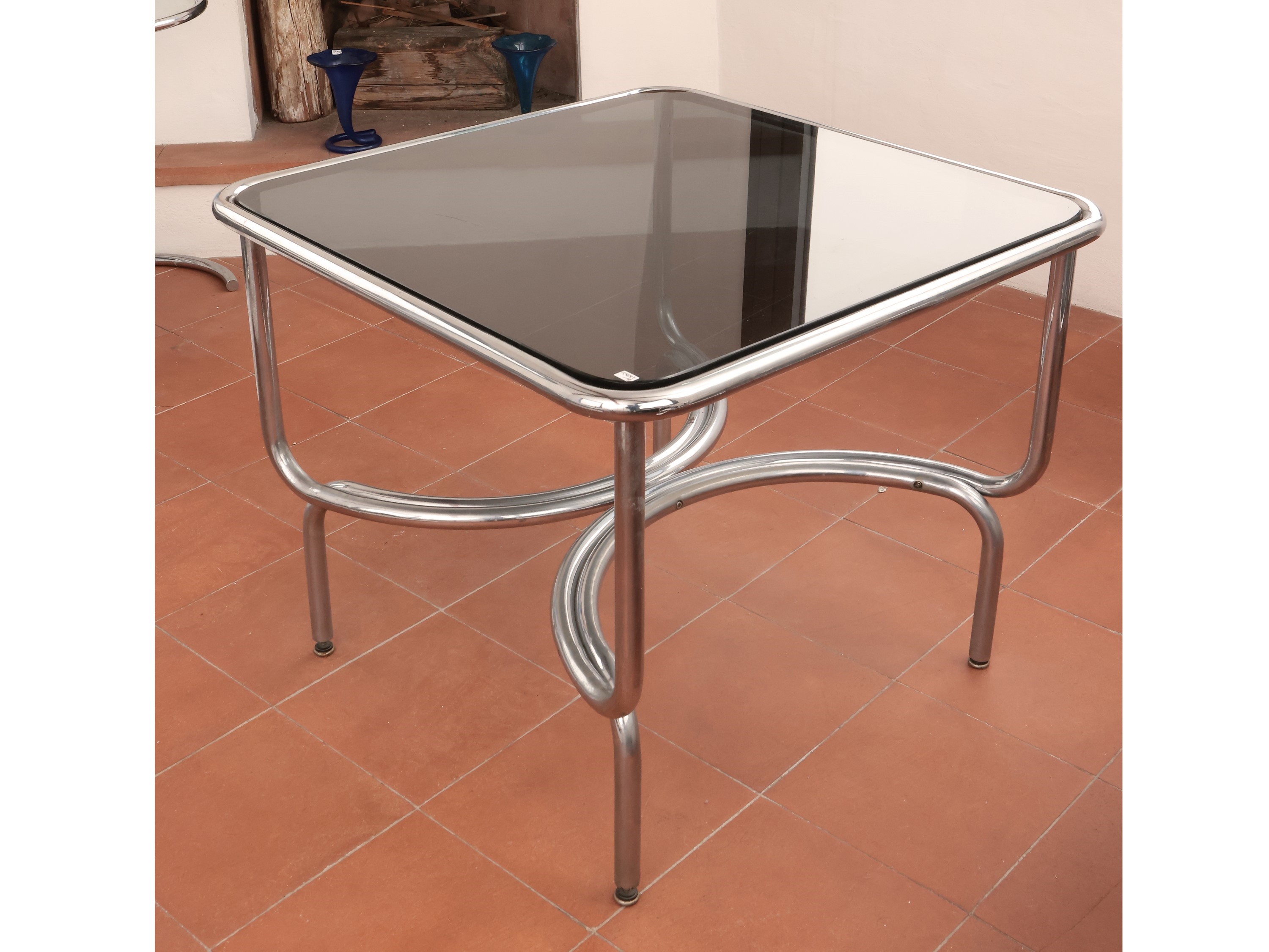 Artwork by Gae Aulenti, Locus Solus, Gae Aulenti for Poltronova, 1964, Made of chromed steel tubular