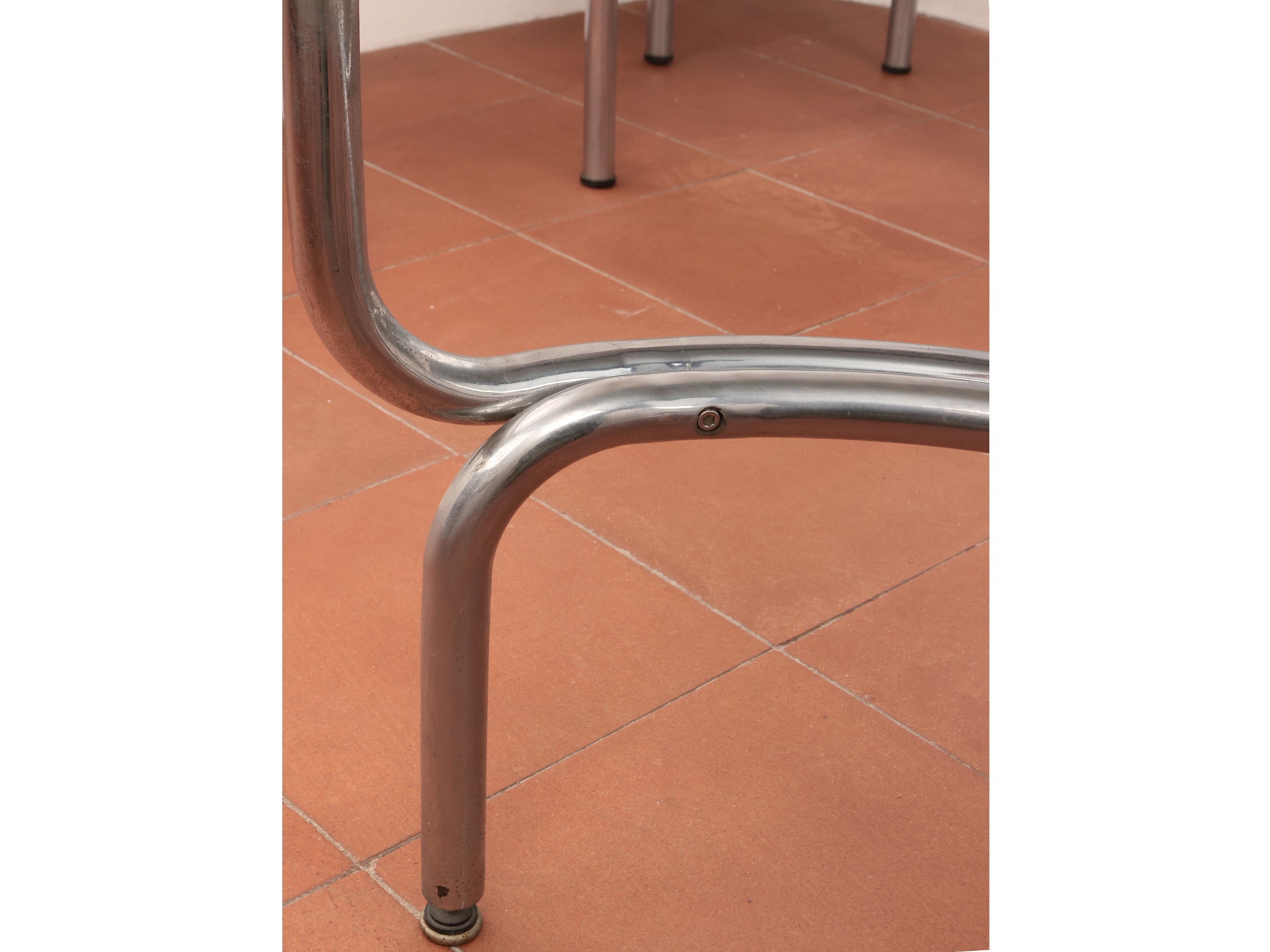 Artwork by Gae Aulenti, Locus Solus, Gae Aulenti for Poltronova, 1964, Made of chromed steel tubular