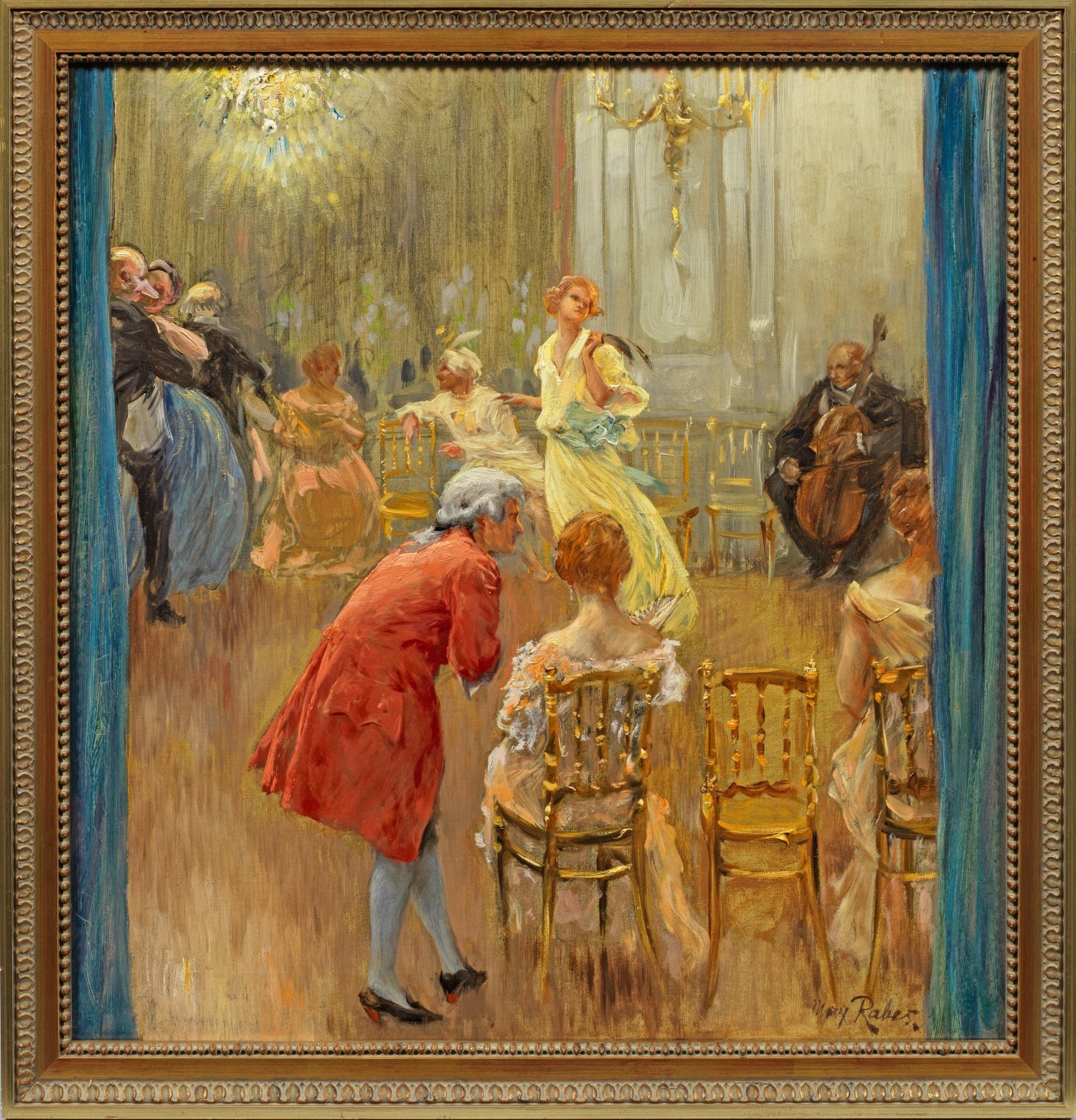 Max Rabes | Die in virtuos lockerem (1868) | MutualArt