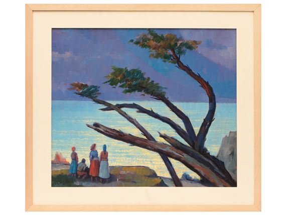 Sul lago di Iseo II 1975 by Dyalma Stultus