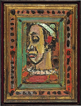 Georges Rouault | Le hargneux. Vieux cirque forain (1953) | MutualArt