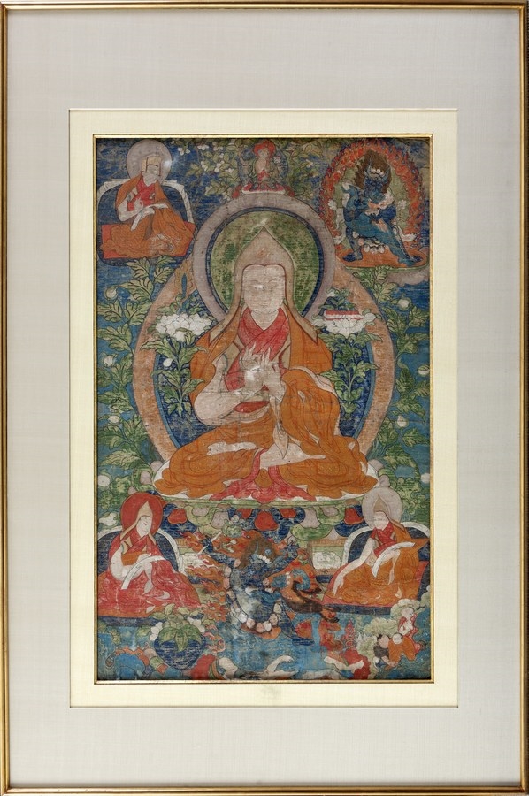 Thangka. - Tibetan School, 18th Century