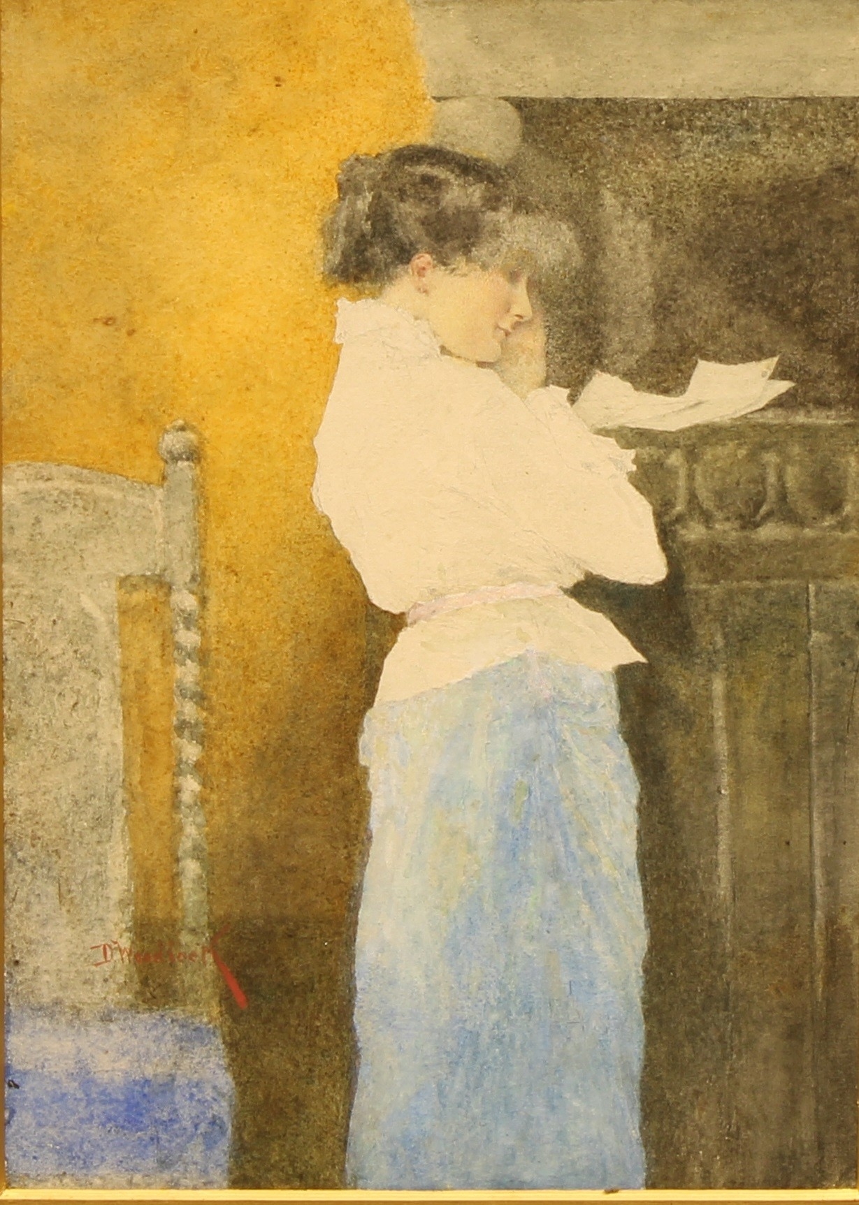 David Woodlock | The Letter | MutualArt