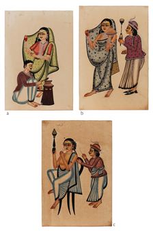 Untitled - Kalighat Pat