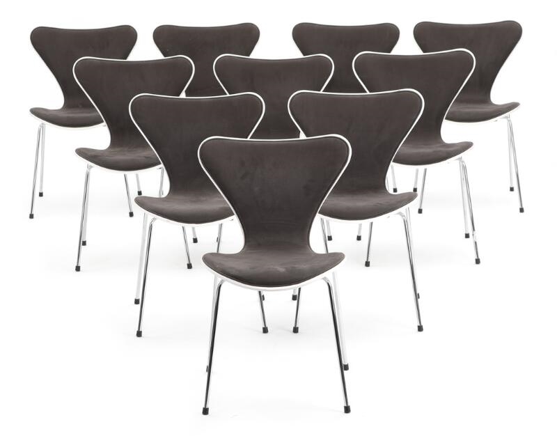 Seven Chair by Arne Jacobsen, Designed 1955