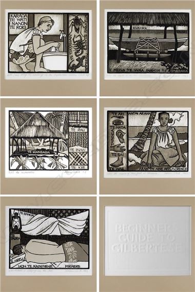 A Beginner's Guide to Gilbertese by Robin White, dated 1983