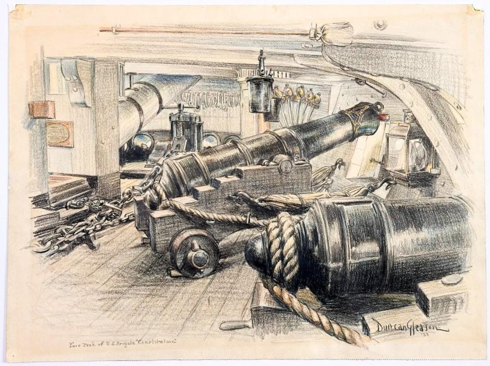 Joe Duncan Gleason | Duncan Gleason (1881-1959) Signed Pencil on Paper ...