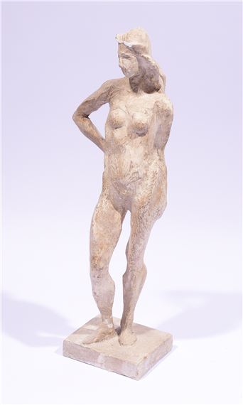 Stojící akt, nedatováno