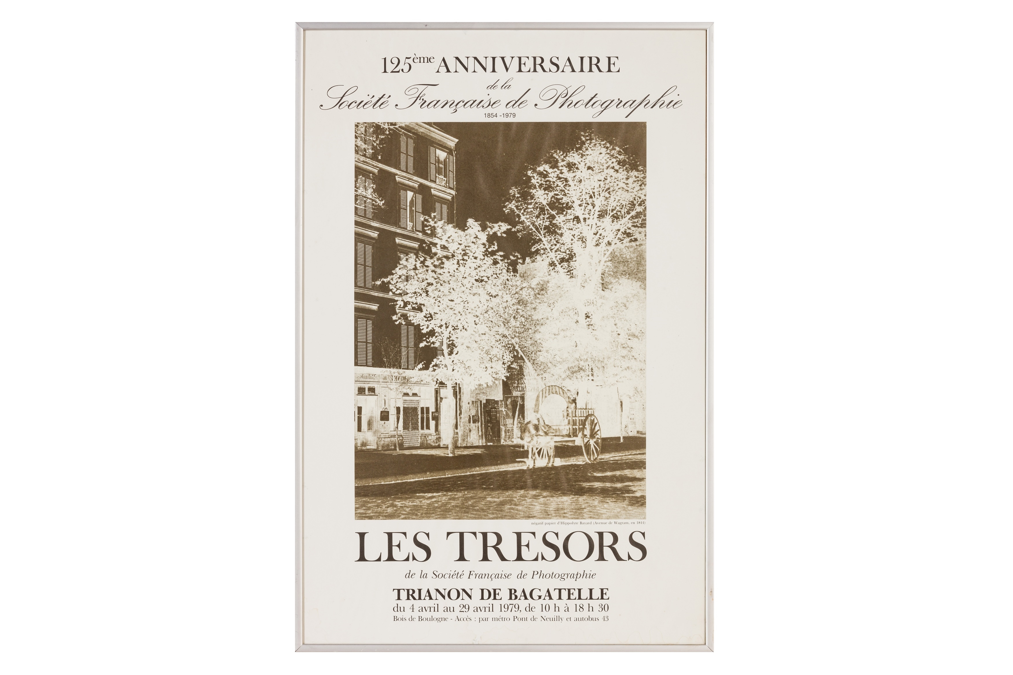 Les Tresors de la Societe Francaise de Photographie by Hippolyte Bayard, April1979