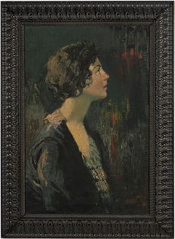 Portrait Of A Woman - James Meyer Korn