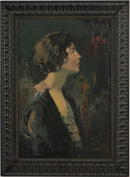 Portrait Of A Woman - James Meyer Korn