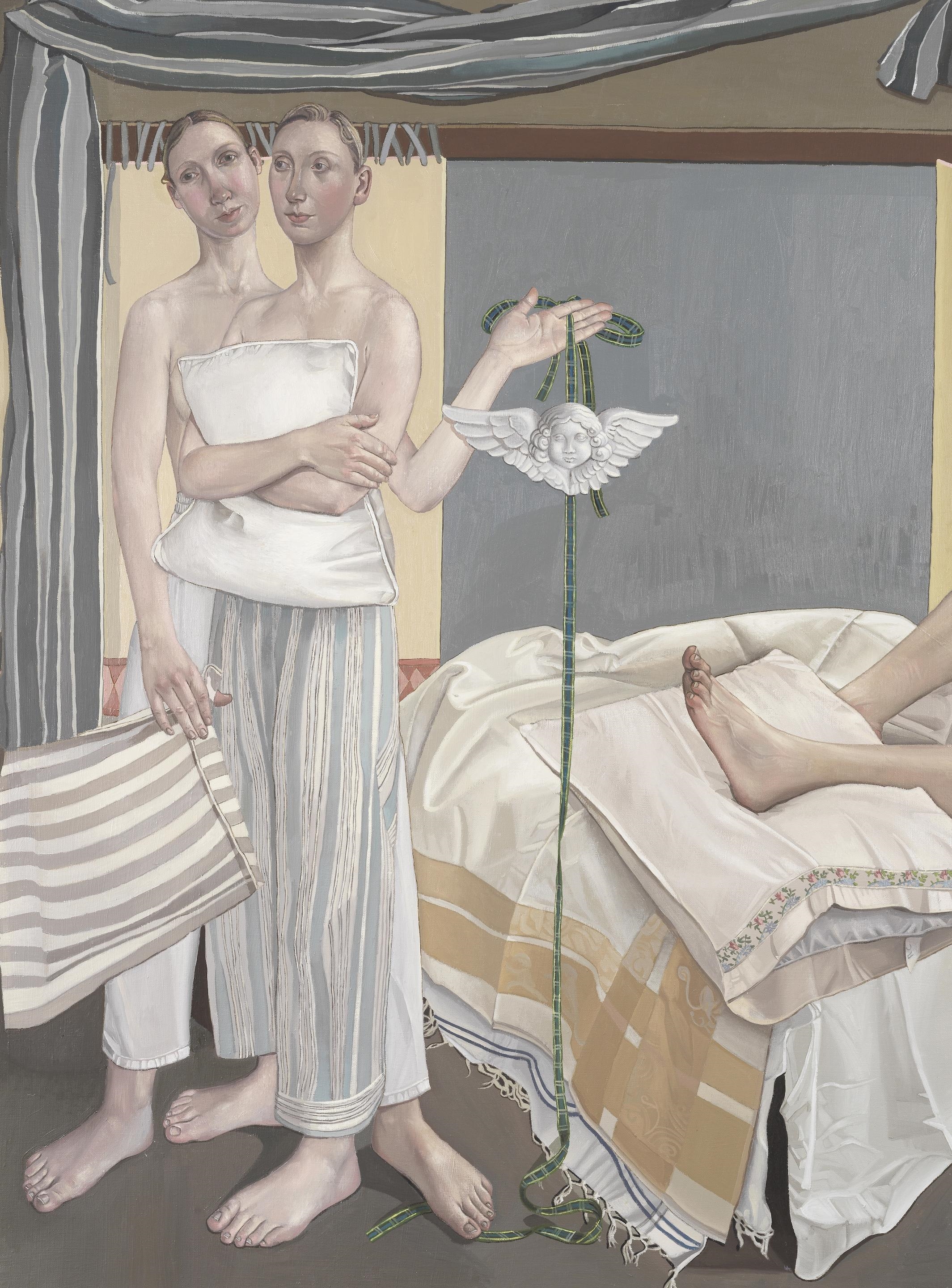 Artwork by Alison Watt, 'The Cherubic One', Made of oil on canvas