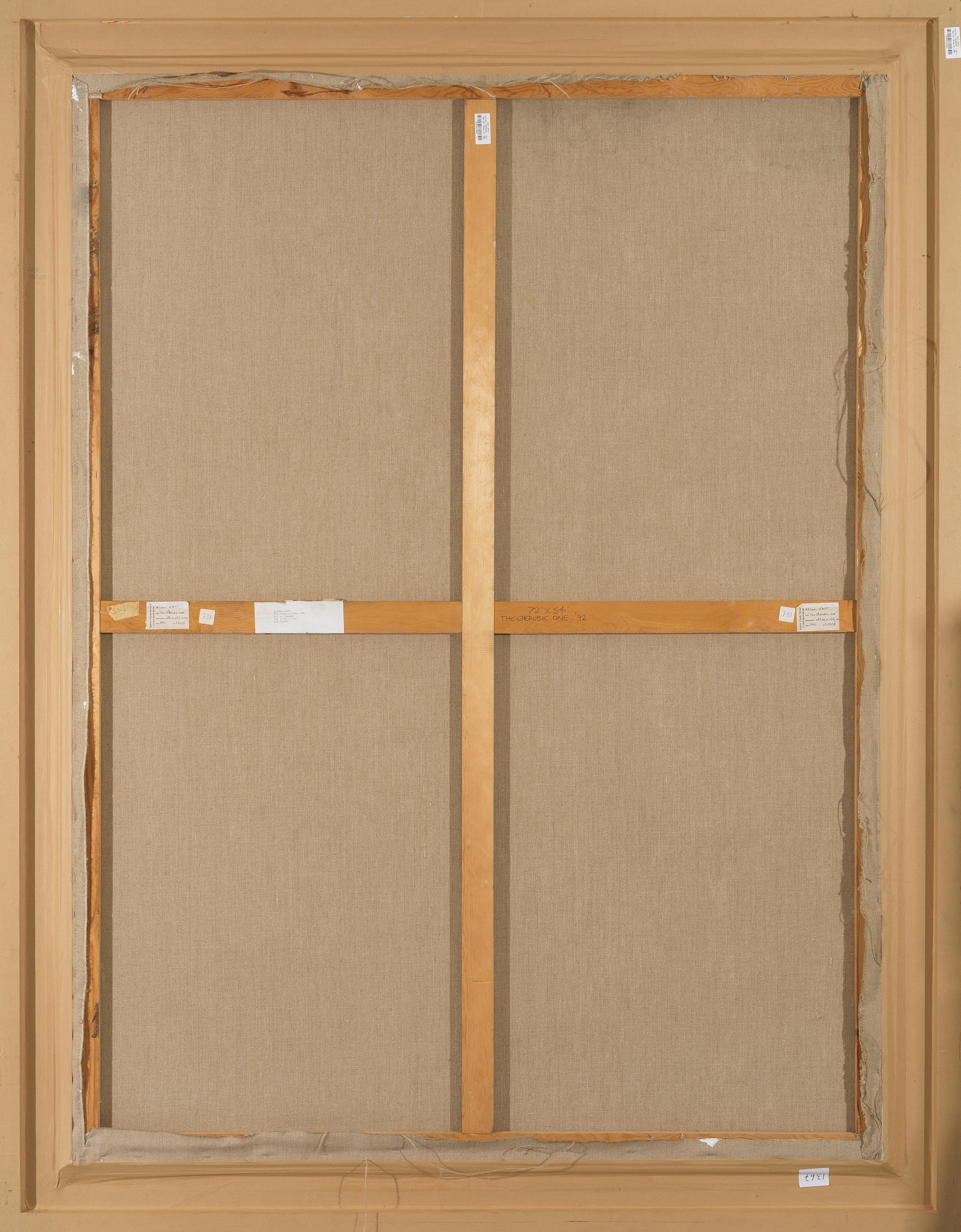 Artwork by Alison Watt, 'The Cherubic One', Made of oil on canvas