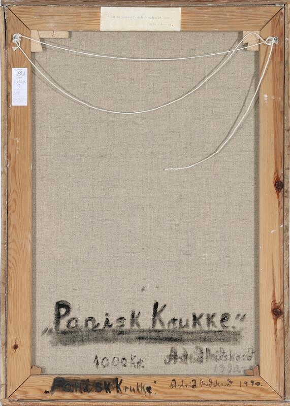 Artwork by Astrid Midskard, Panisk krukke, Made of Oil on canvas