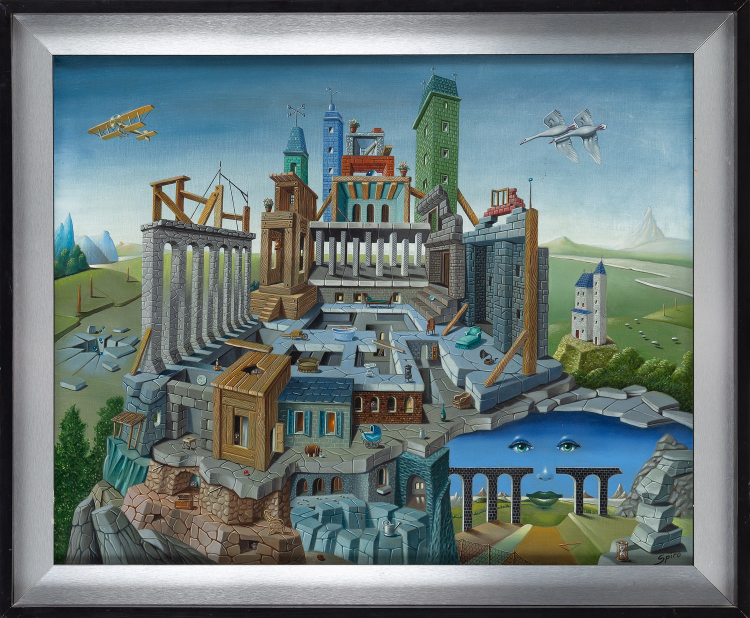 Georges Spiro | Architectural perspectives | MutualArt
