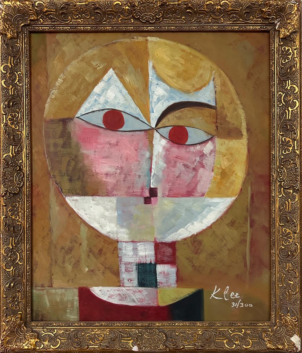 HEAD OF MAN - Paul Klee