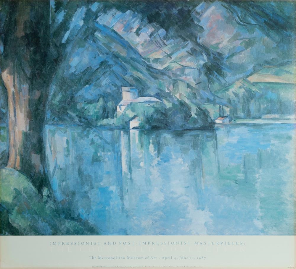LE LAC D'ANNECY by Paul Cézanne, 1986