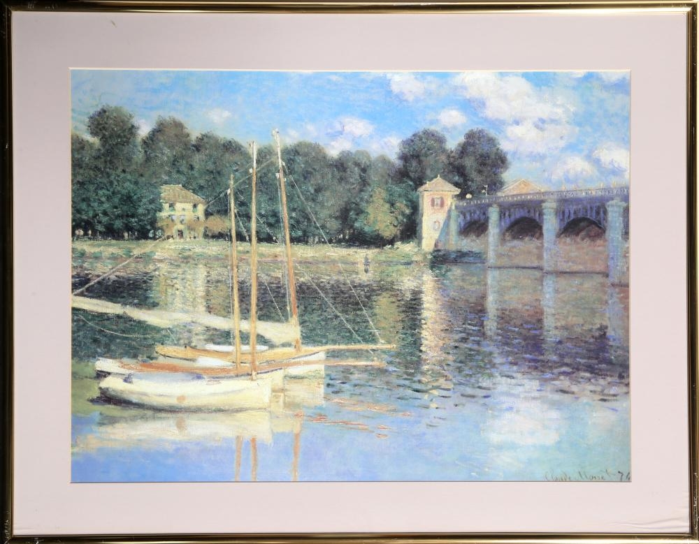 Claude Monet | THE SEINE AT ARGENTEUIL (1875) | MutualArt
