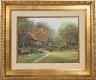 DEVENDORF PARK - Thomas Kinkade