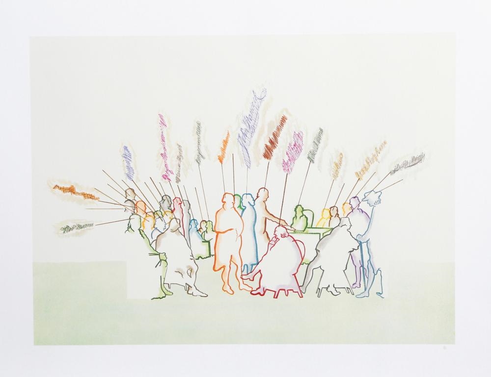 Larry Rivers | AN OUTLINE OF HISTORY (1975) | MutualArt