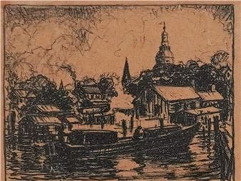 City Scape - Franklin Townsend Morgan