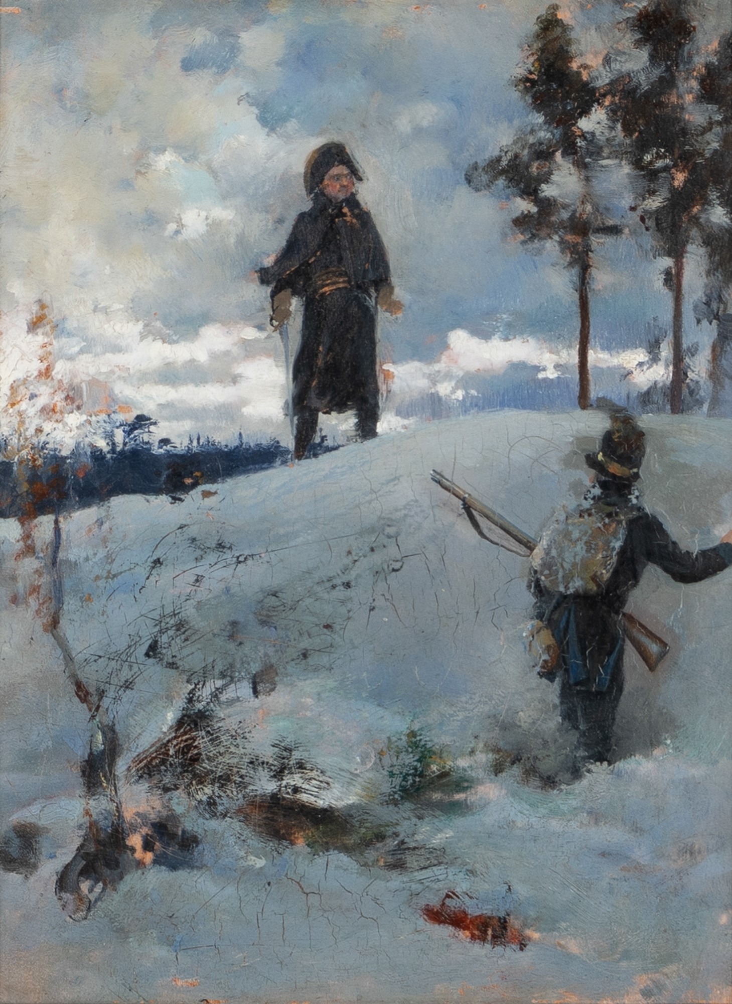 Gunnar Berndtson | Motif from the Finnish War | MutualArt