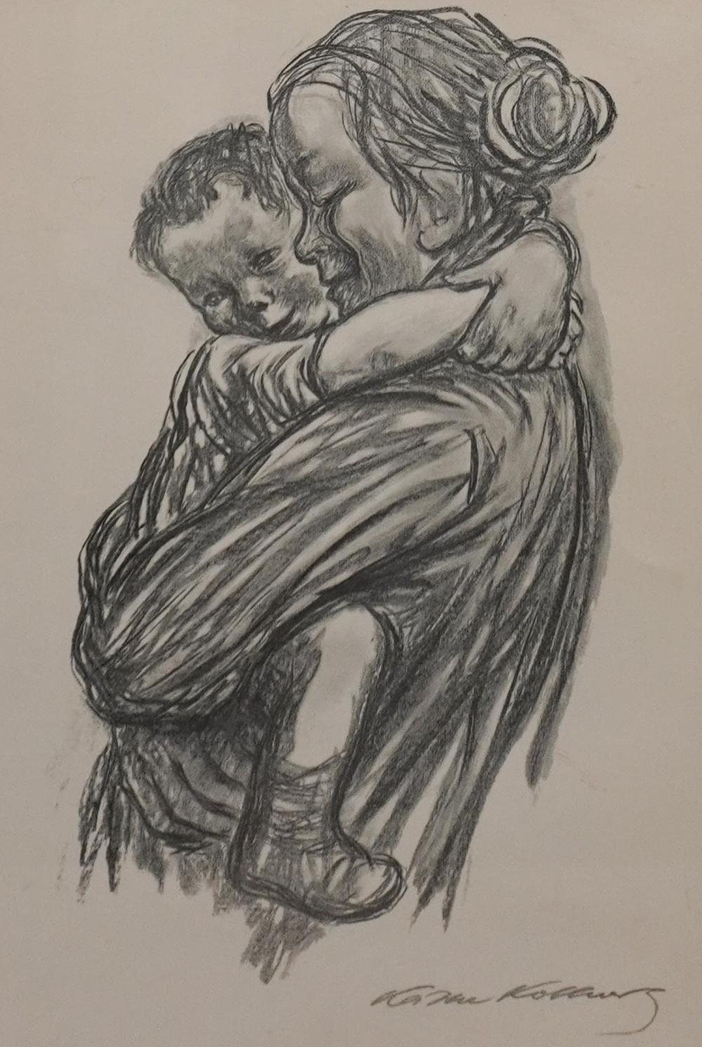 Mother and Child - Käthe Kollwitz