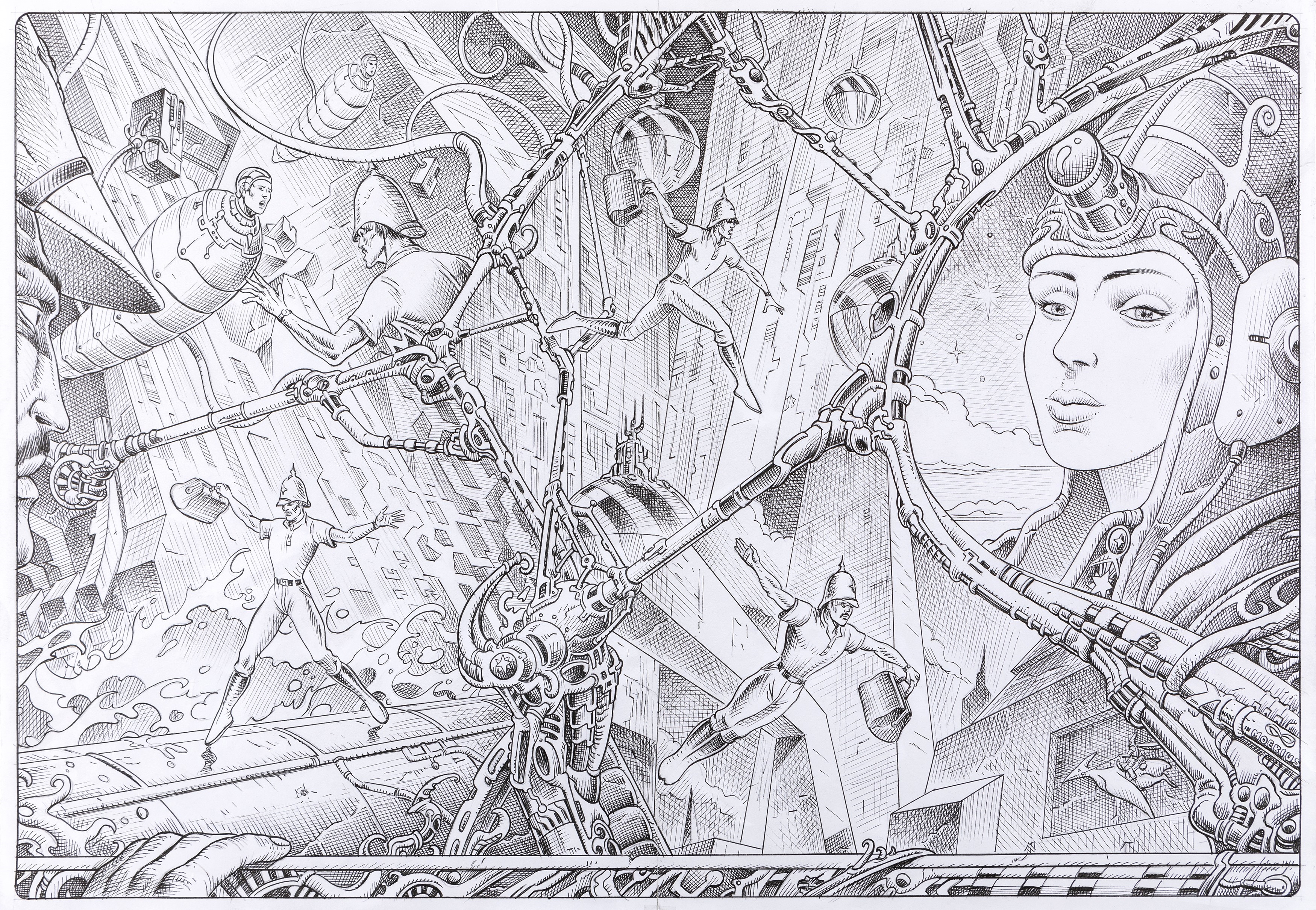 Giorgio Comolo | Comolo after Moebius, 2023 (2023) | MutualArt