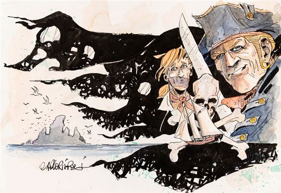 Treasure Island , 2014 by Carlo Rispoli, 2014