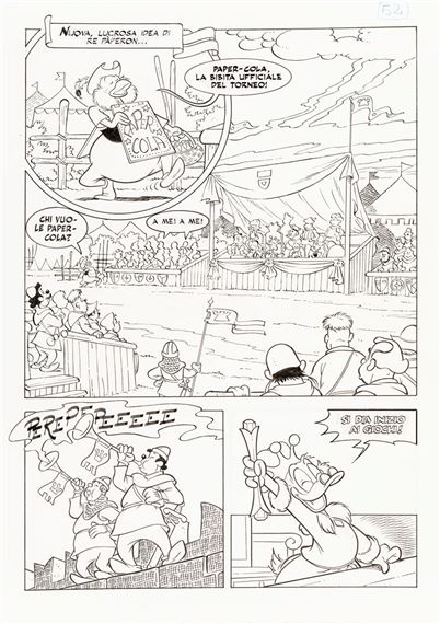 Ser Mickey and the Ride of the Non-Existent Knights , 1994 - Giuseppe della Santa