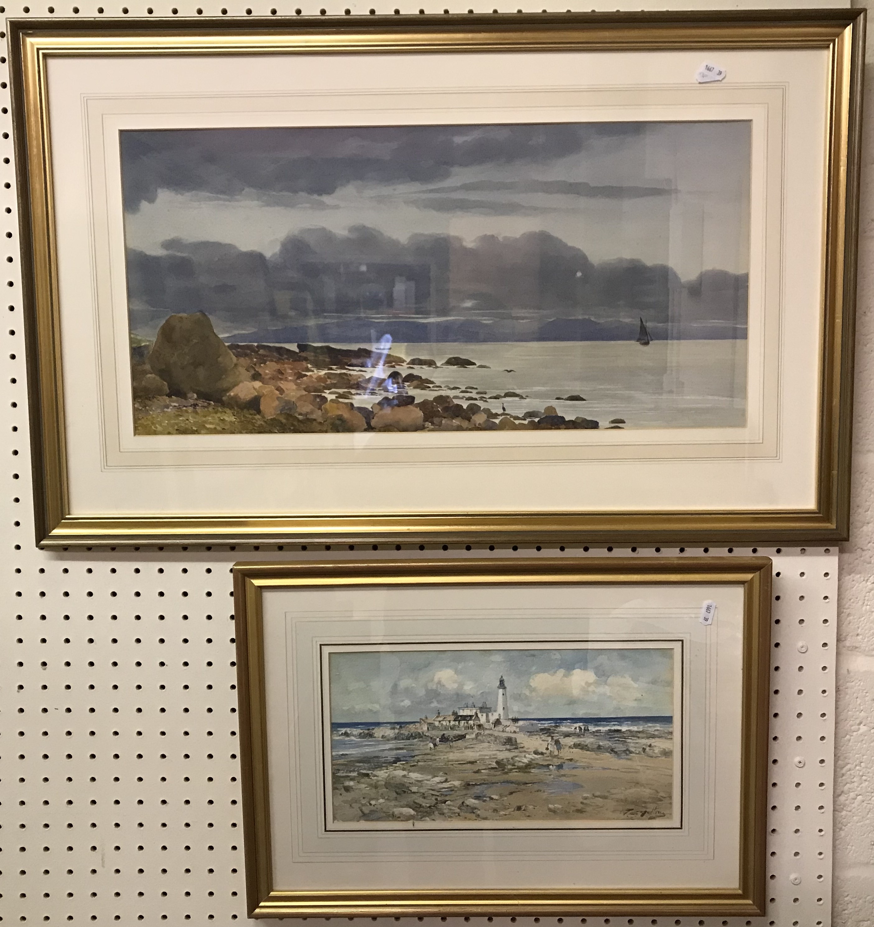 Thomas Swift Hutton | St. Mary's lighthouse, Whitley Bay | MutualArt