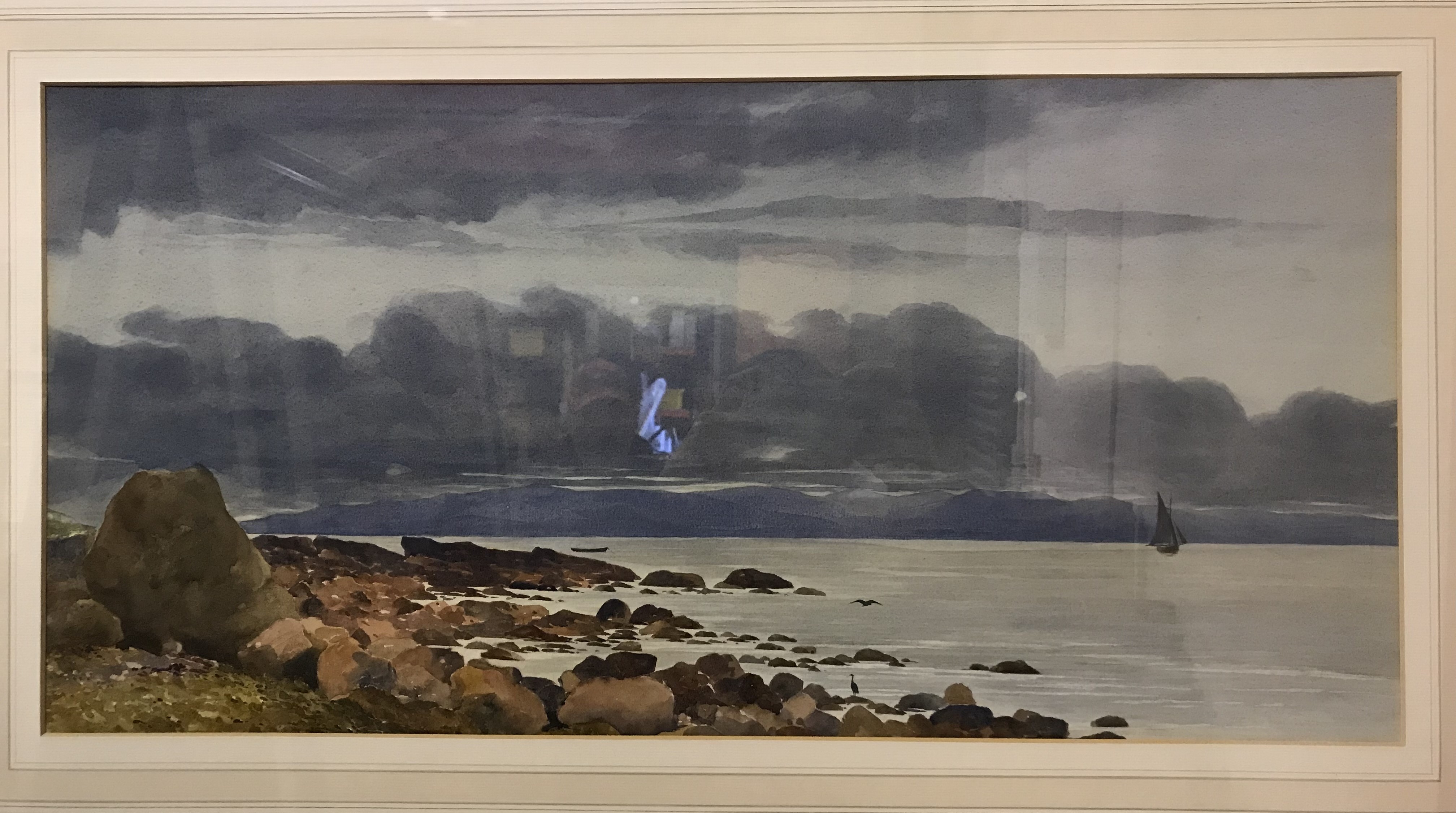 Thomas Swift Hutton | St. Mary's lighthouse, Whitley Bay | MutualArt