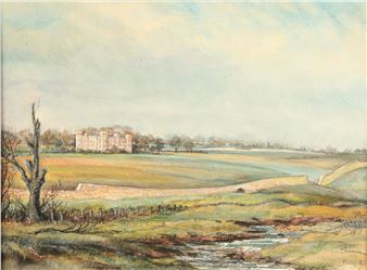 'Duns Castle- Berwickshire' - George Cameron Foley