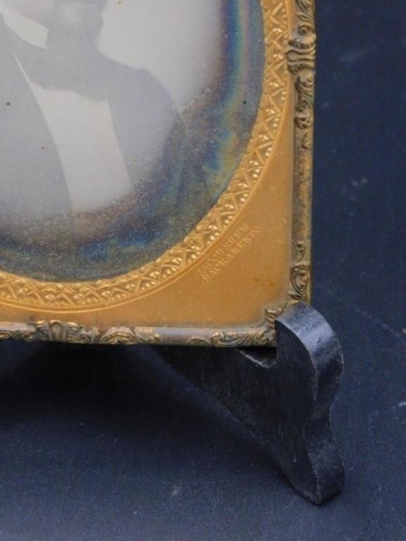 Jacob Shew Daguerreotype portrait of Dr. Elias Braman Harris (1824