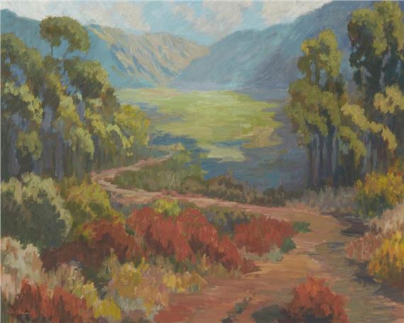 San Pasqual Valley in Winter Light by Robert Ferguson, 2008