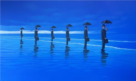 Escape of the Executives, 2023 by Andrew Baines, 2023