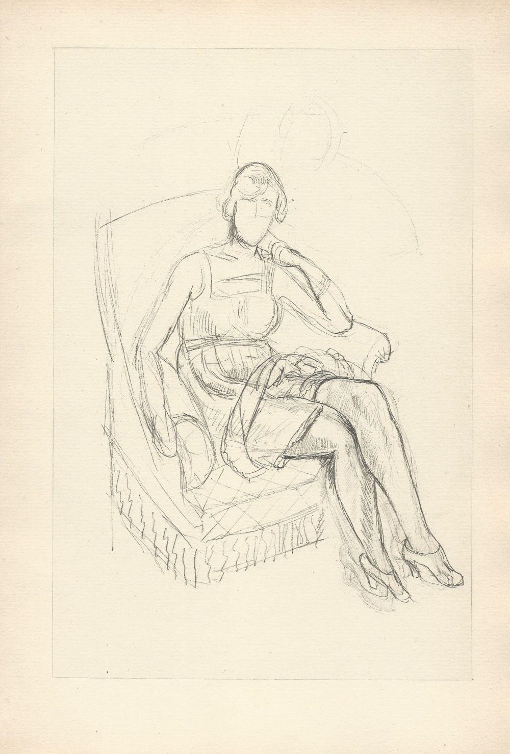 Cinquante dessins, Planche XI, 1920 - Henri Matisse