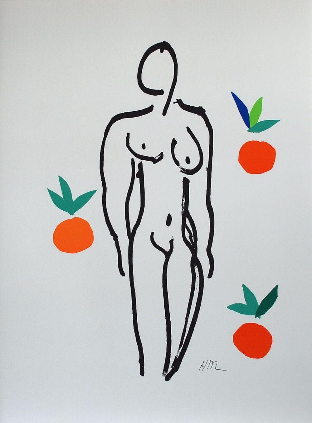 Nu aux oranges, 1952-1953 - Henri Matisse