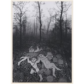 UNTITLED (FOREST CARPET), 1976 - Jerry Uelsmann