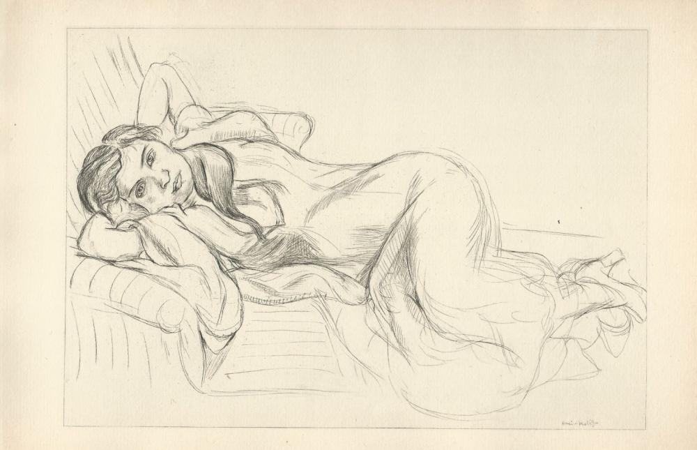 Cinquante dessins, Planche XXI, 1920 - Henri Matisse