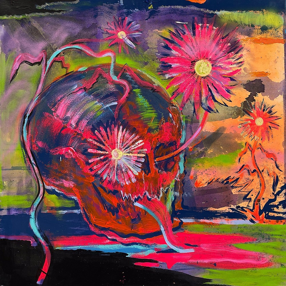 Kvetoucí lebka - Martin Salajka