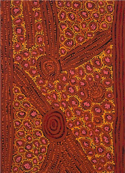 George Ward Tjungurrayi | Tingari Dreaming, 2013 (Circa 1945) | MutualArt