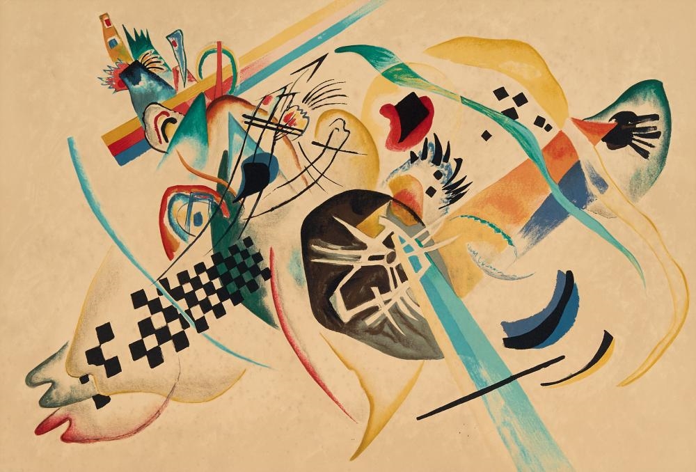 On White I, 1920 - Wassily Kandinsky