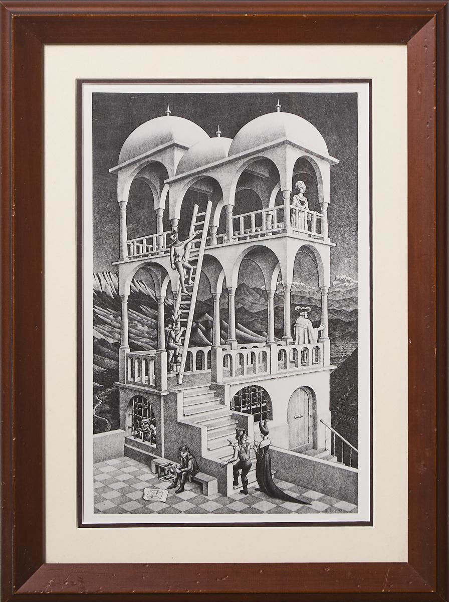 M. C. ESCHER Belvedere Print - Maurits Cornelis Escher