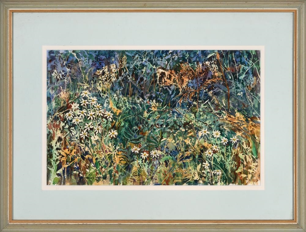 Artwork by Tonny Vickery, Flannel Flowers, Made of watercolour