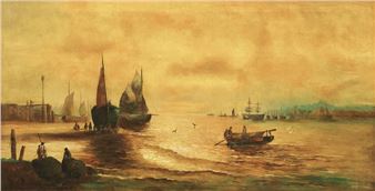 Untitled (Sunrise - Jamini Prakash Gangooly