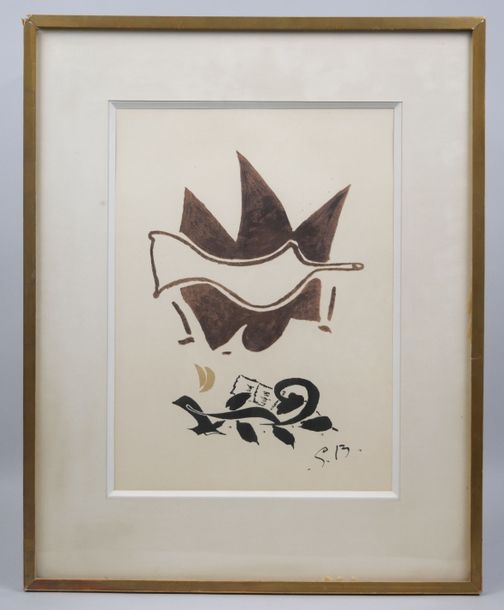 Colombe blanche - Georges Braque